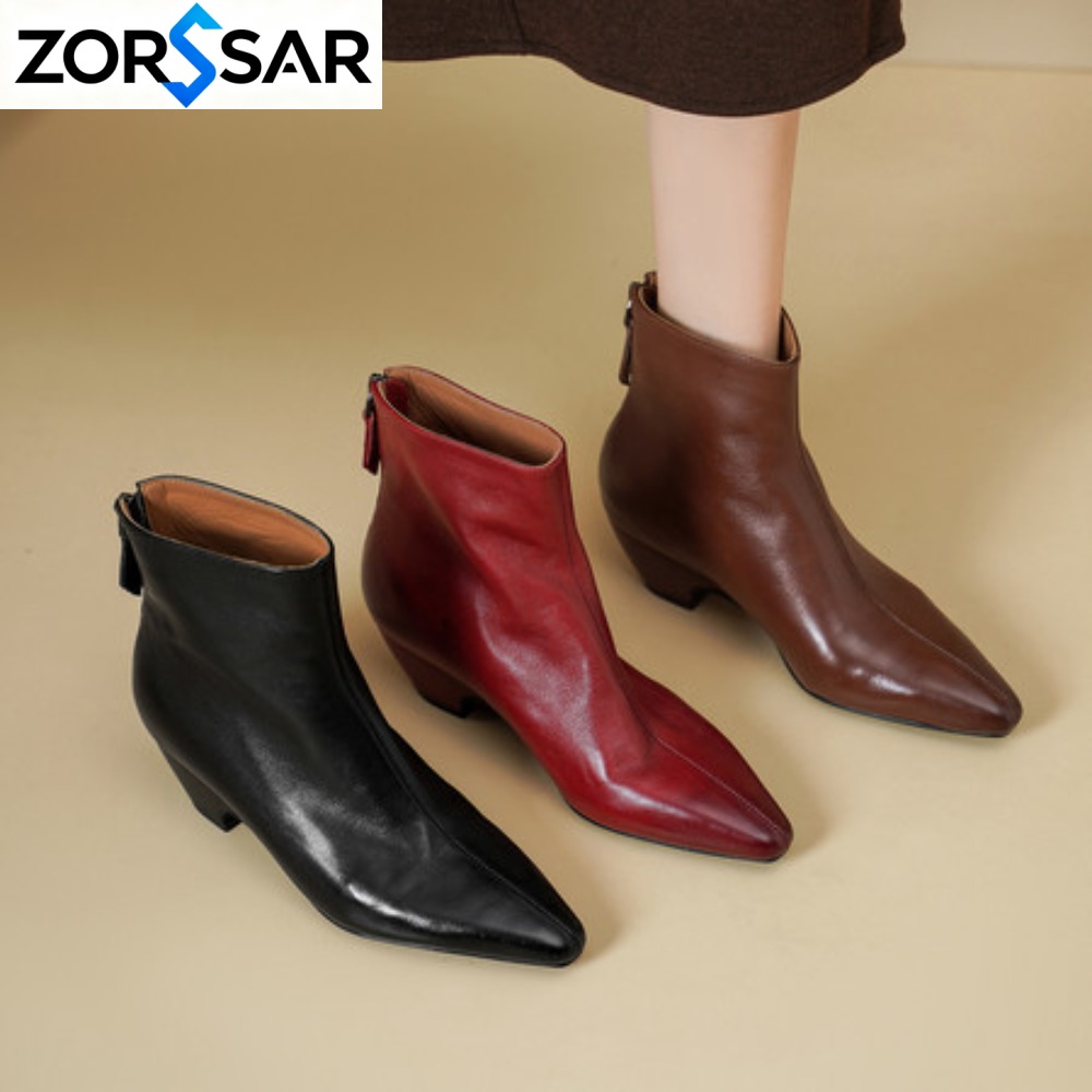 Street Fashion Vintage - Sepatu Bot Wanita Model Vintage dengan