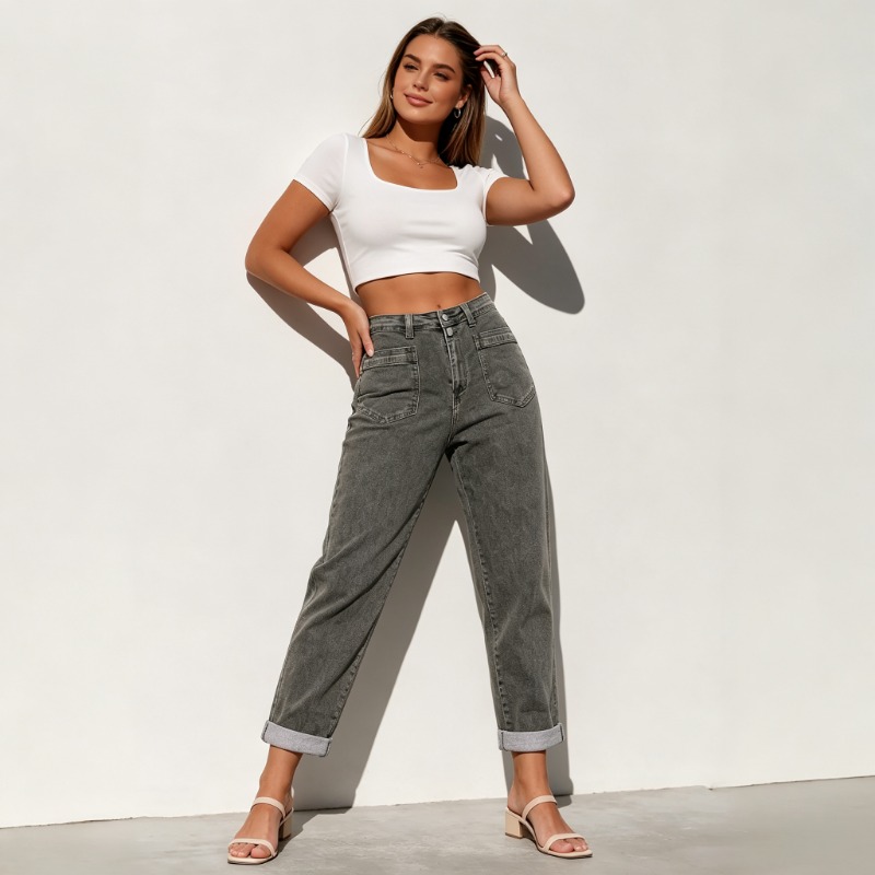 Street Fashion Jeans Women - Celana Jeans Wanita Ukuran Besar Model