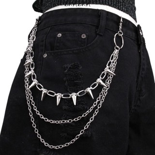 Street Fashion Jeans Women - Rantai Pinggang Unisex Hip Hop Punk
