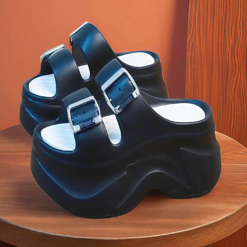 Girl Fashion Street - Sandal Platform Fashion Hak Tinggi 9cm