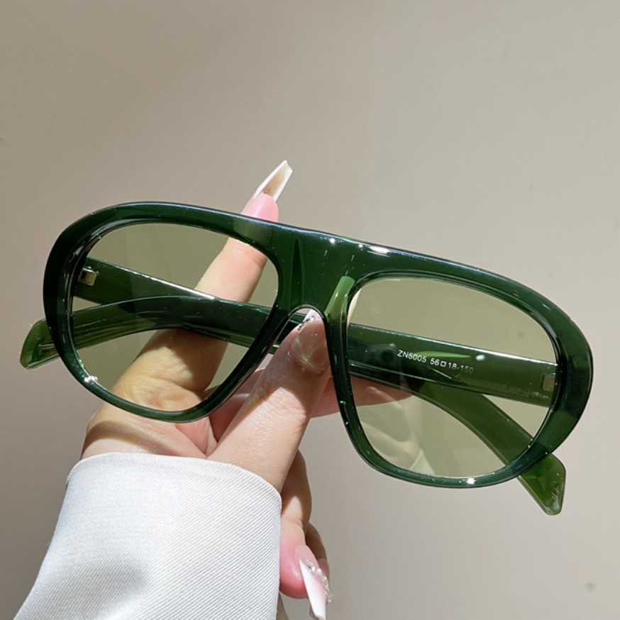 Street Fashion Brands - Kacamata Pilot Oversize Baru Wanita Pria