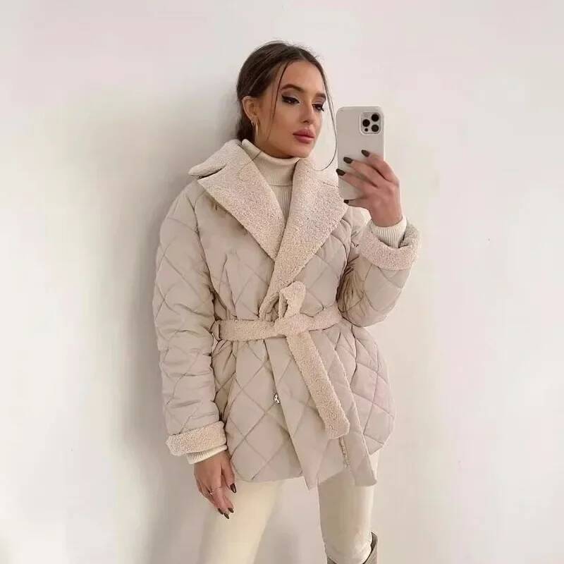Jaket Wanita Elegan Berlapis Q - Street Fashion Fall 2025 ulasan dan harga