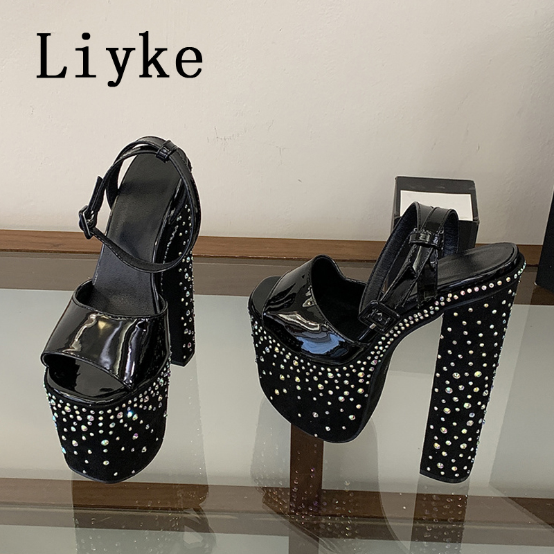 Liyke Sandal Platform Chunky H - Street Fashion Shoes ulasan dan harga