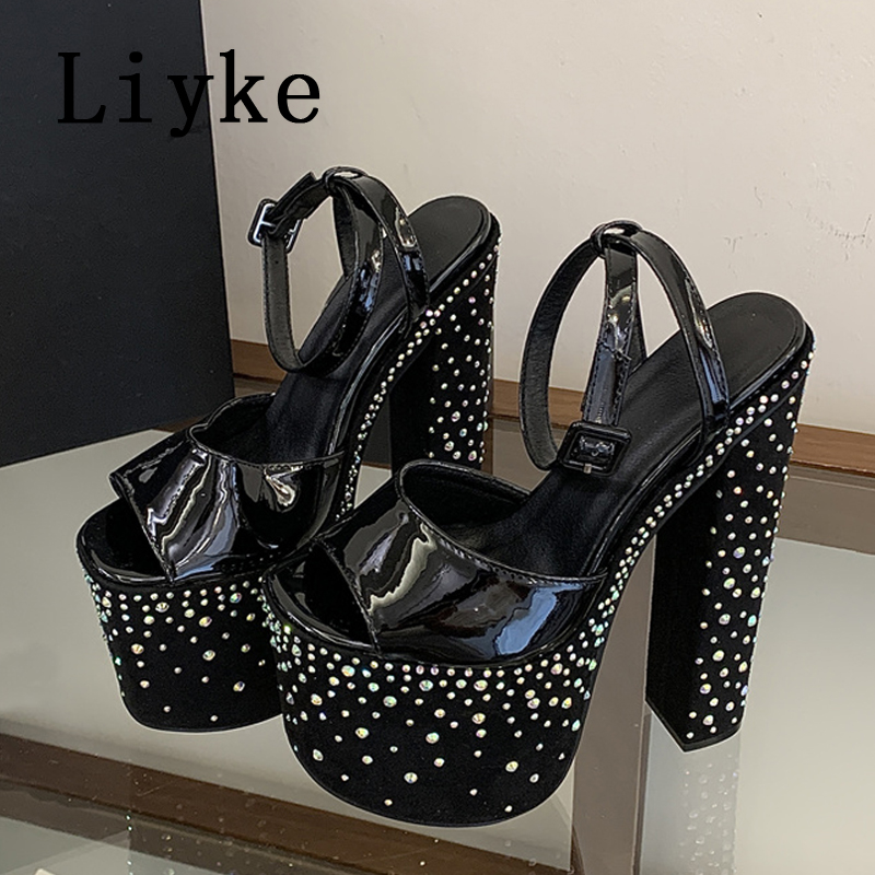 Liyke Sandal Platform Chunky H - Street Fashion Shoes ulasan dan harga