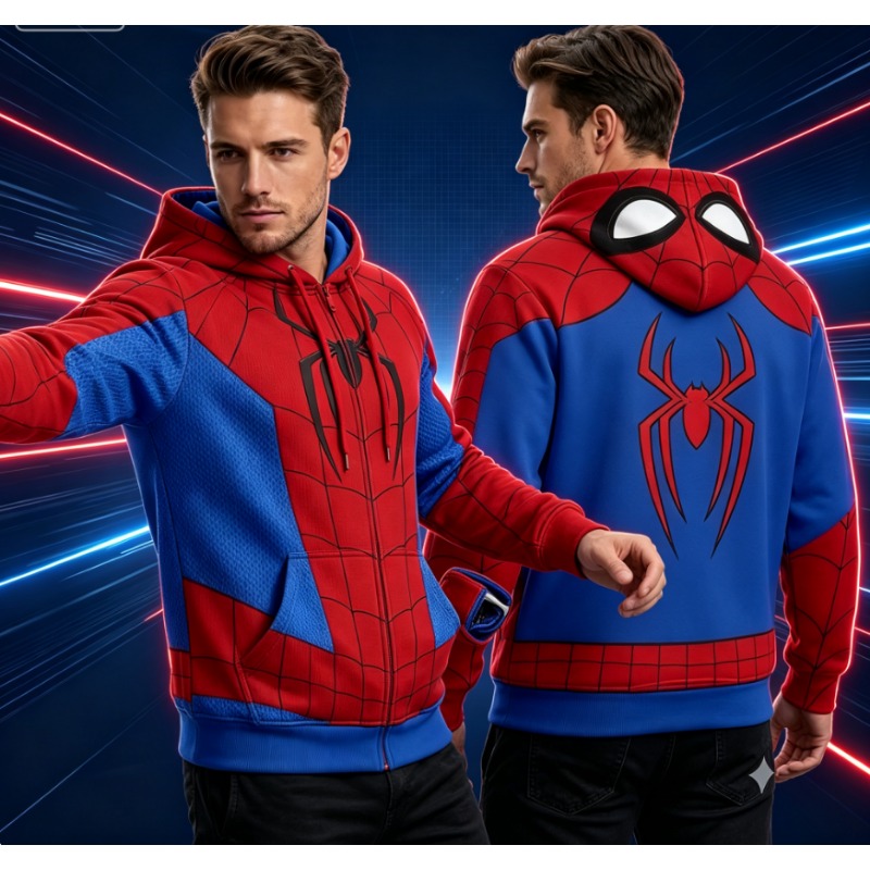 Jaket Hoodie Cosplay Pola Laba - Street Fashion Y2K ulasan dan harga