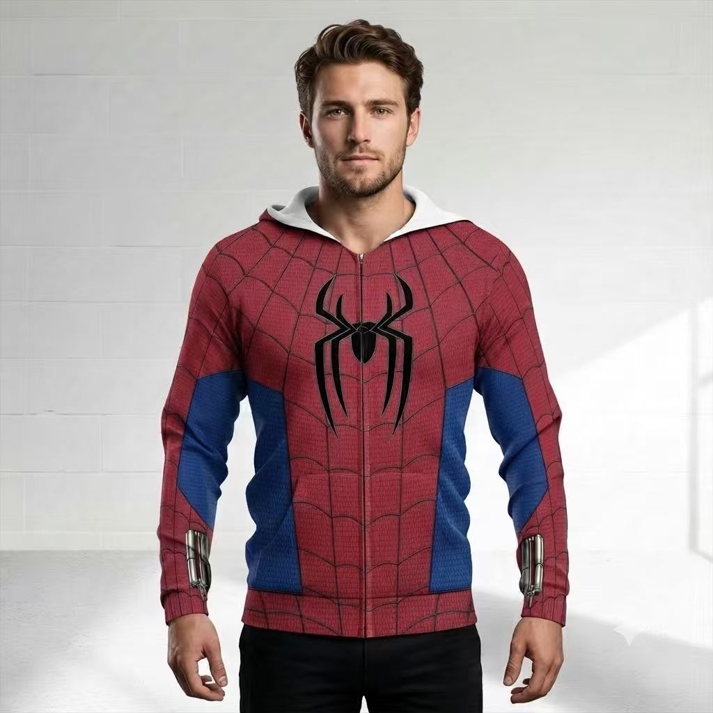 Jaket Hoodie Cosplay Pola Laba - Street Fashion Y2K ulasan dan harga