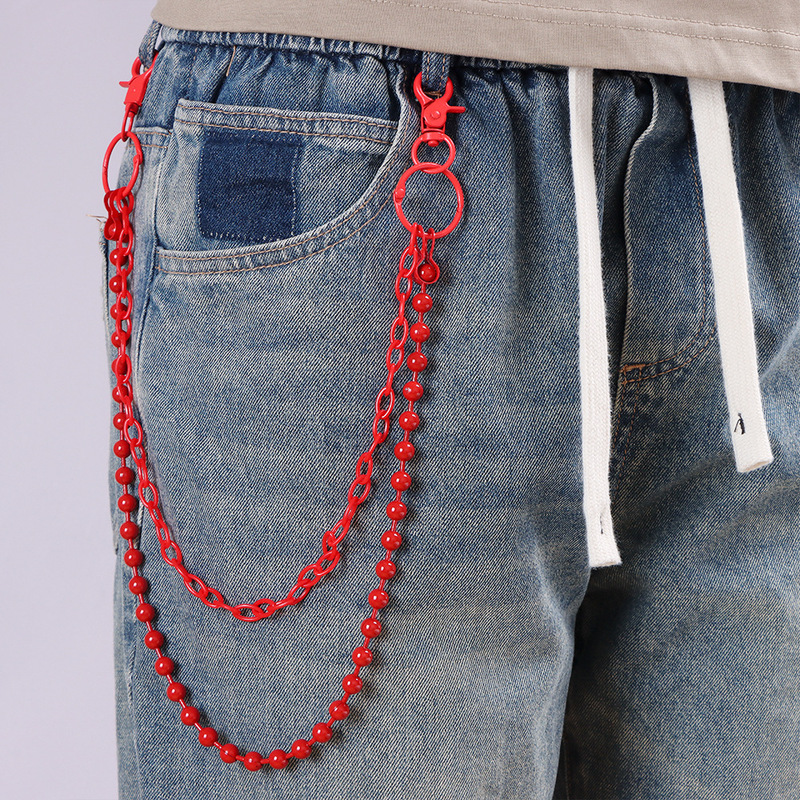 Rantai Celana Berlapis Banyak  - Girl Fashion Street ulasan dan harga