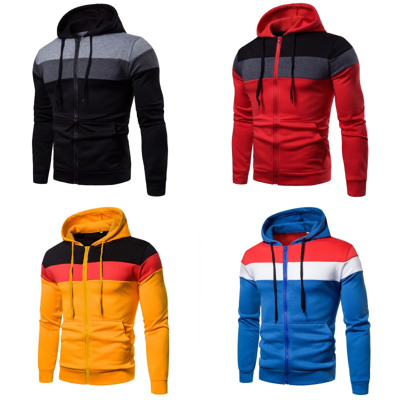 Hoodie Pria Model Patchwork 20 - Street Fashion Fall 2025 ulasan dan harga