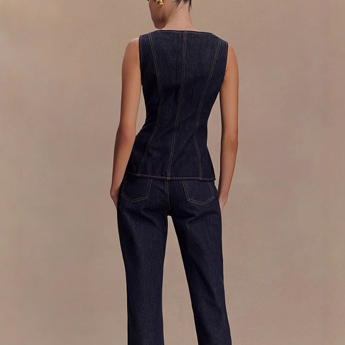 Set Celana Denim Musim Panas W - Street Fashion Jeans Women ulasan dan harga
