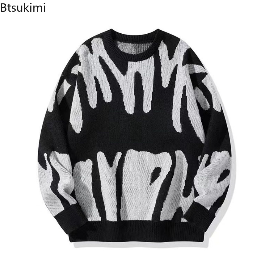 Sweater Rajut Pria Korea Model - Street Fashion In Korea ulasan dan harga