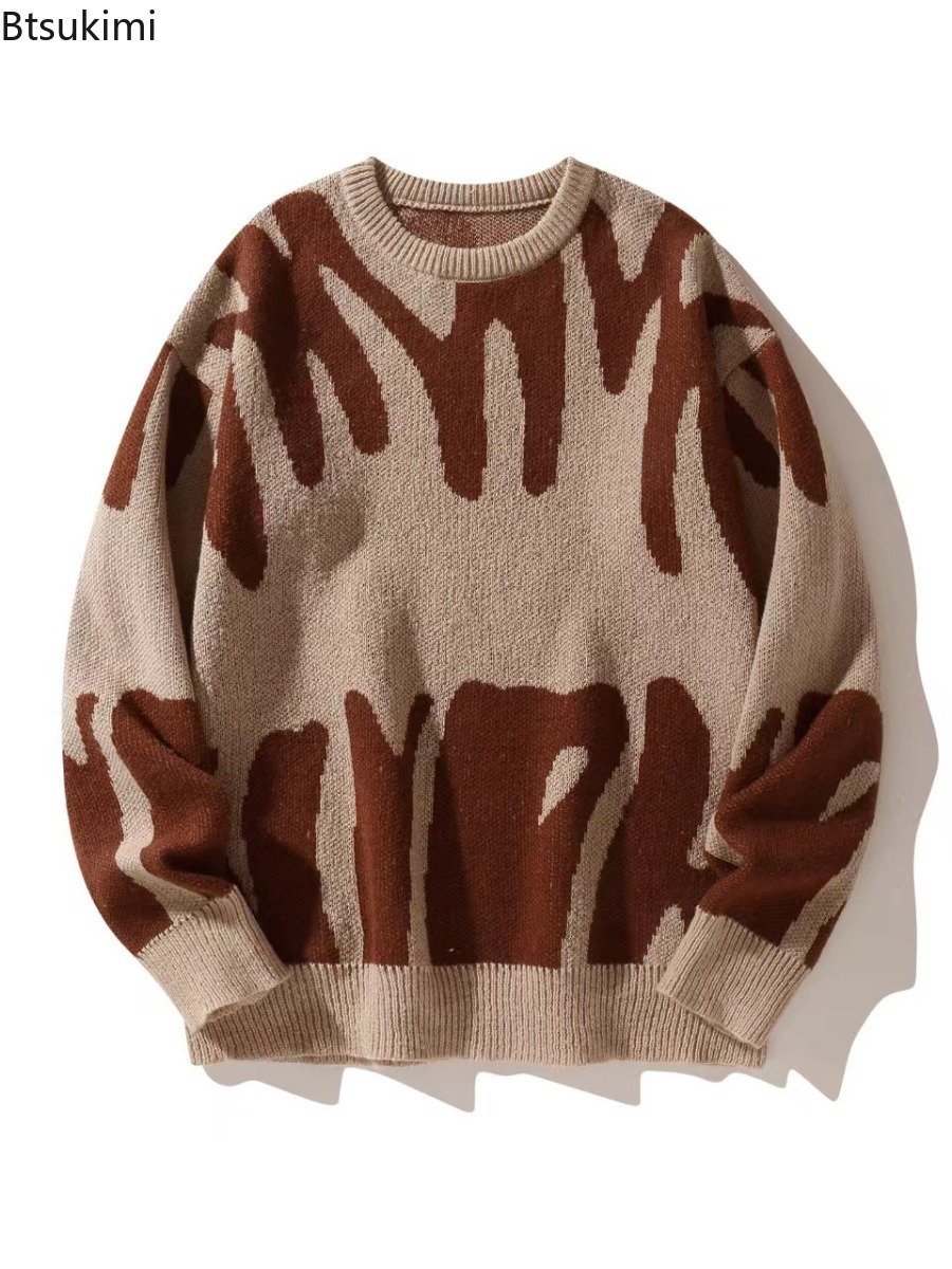 Sweater Rajut Pria Korea Model - Street Fashion In Korea ulasan dan harga