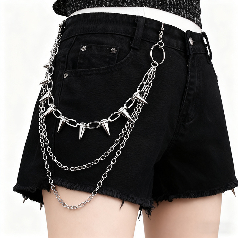Rantai Pinggang Unisex Hip Hop - Street Fashion Jeans Women ulasan dan harga