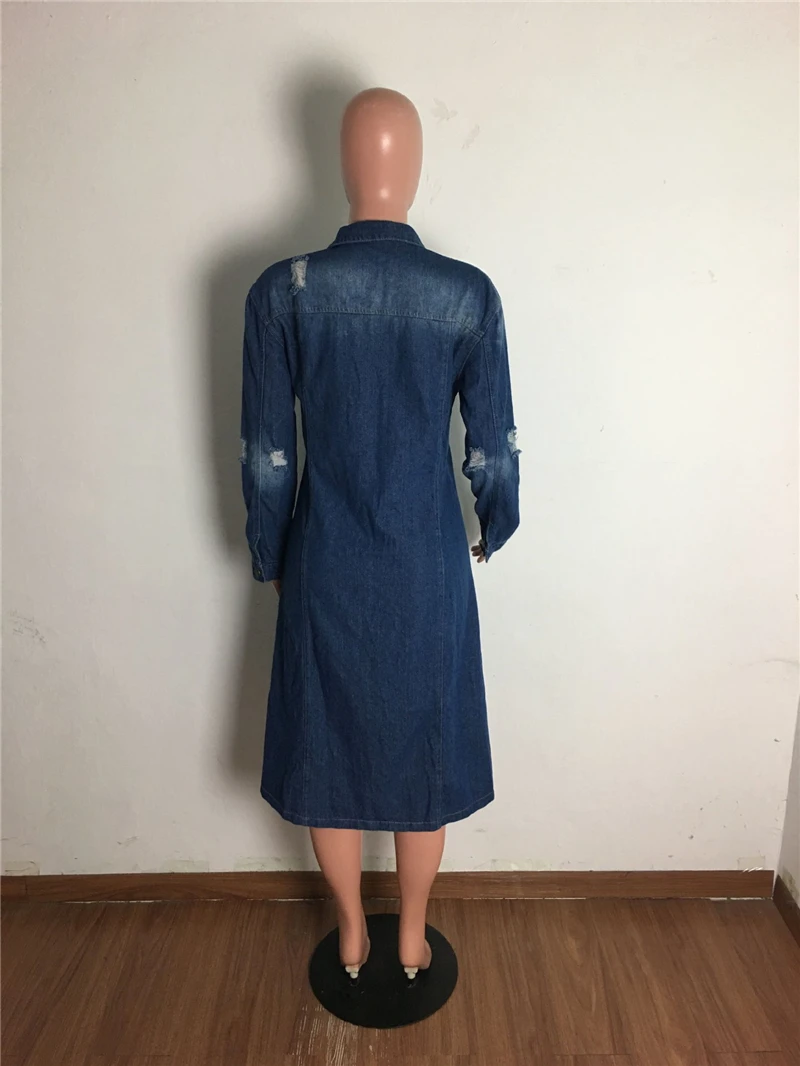 Jaket Denim panjang musim ding - Street Fashion Jeans Women ulasan dan harga