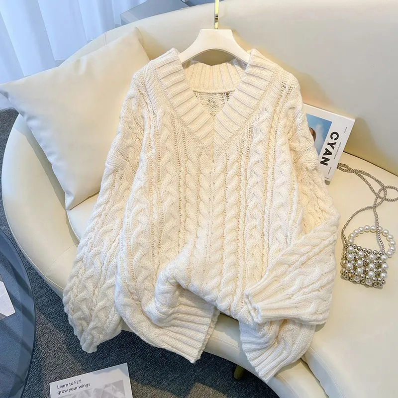 MEXZT sweter Harajuku wanita m - Street Fashion In Korea ulasan dan harga