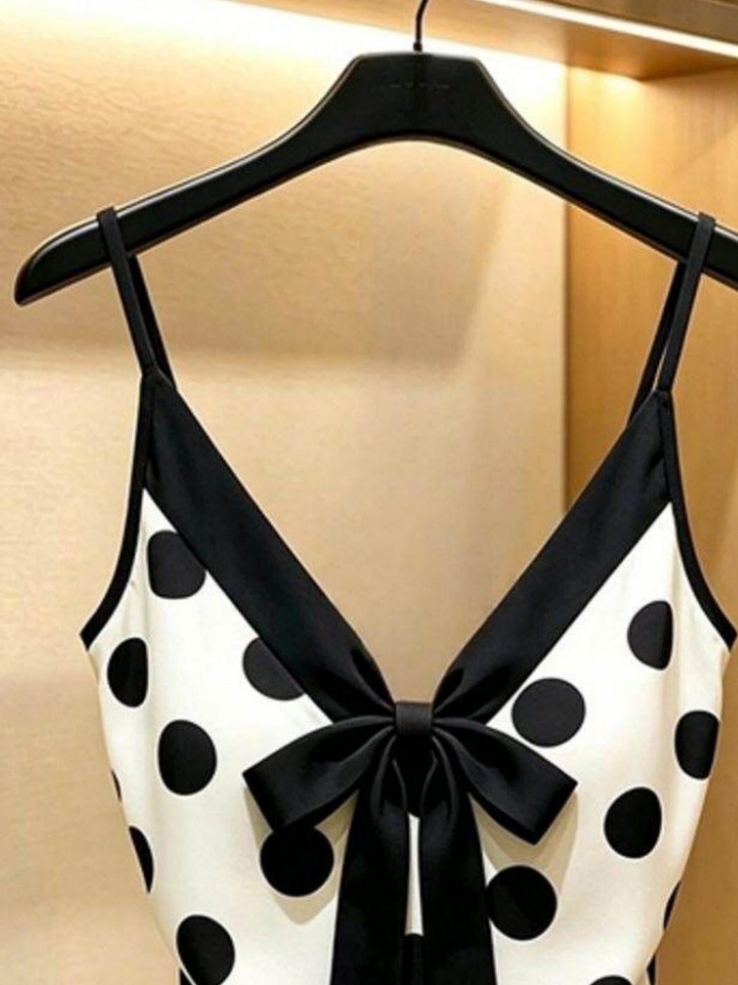 Atasan simpul kerah V modis wa - Street Fashion Look ulasan dan harga