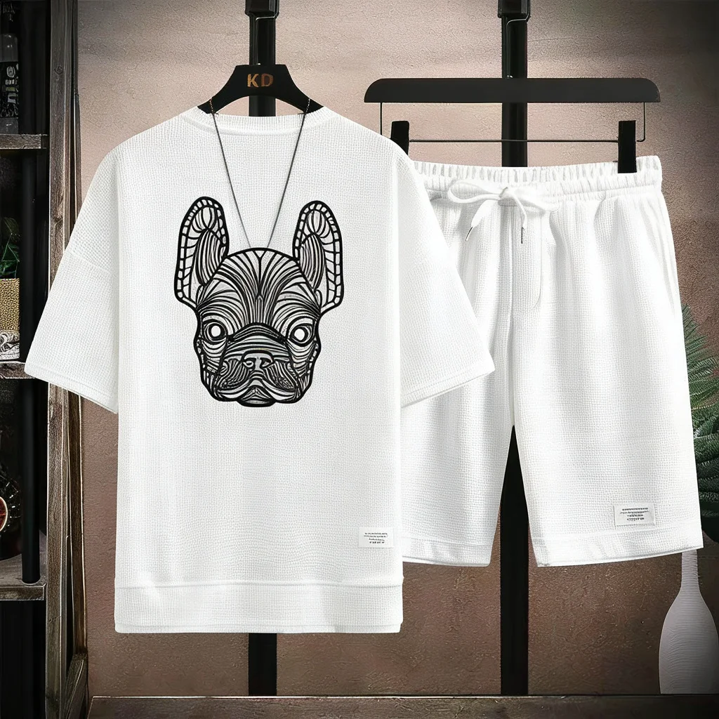 Setelan Kaos Lengan Pendek dan - Street Fashion Clothes ulasan dan harga