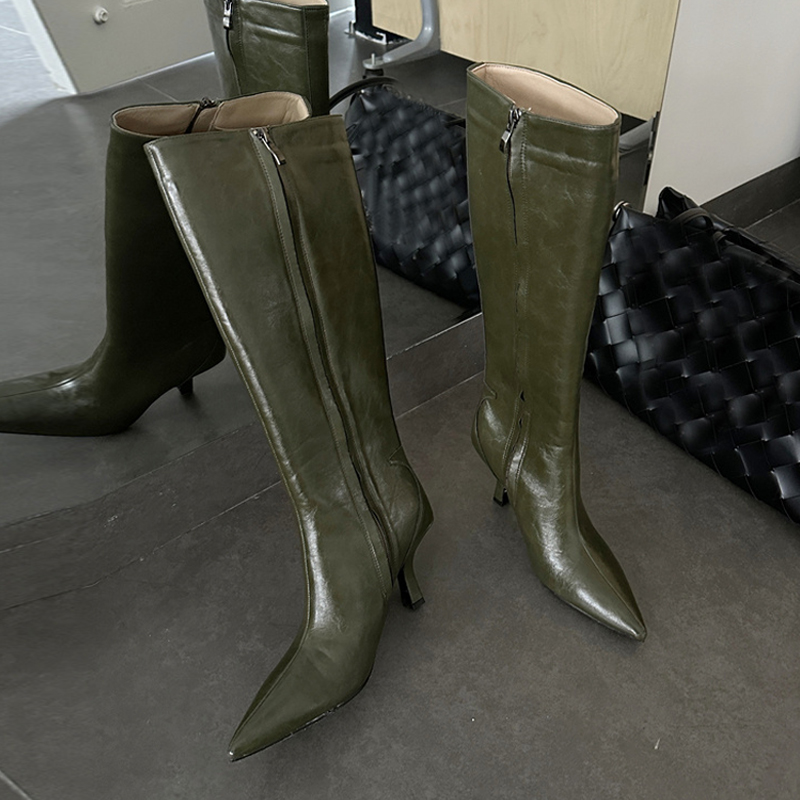 Liyke Sepatu Bot Setinggi Lutu - Street Fashion Ladies ulasan dan harga