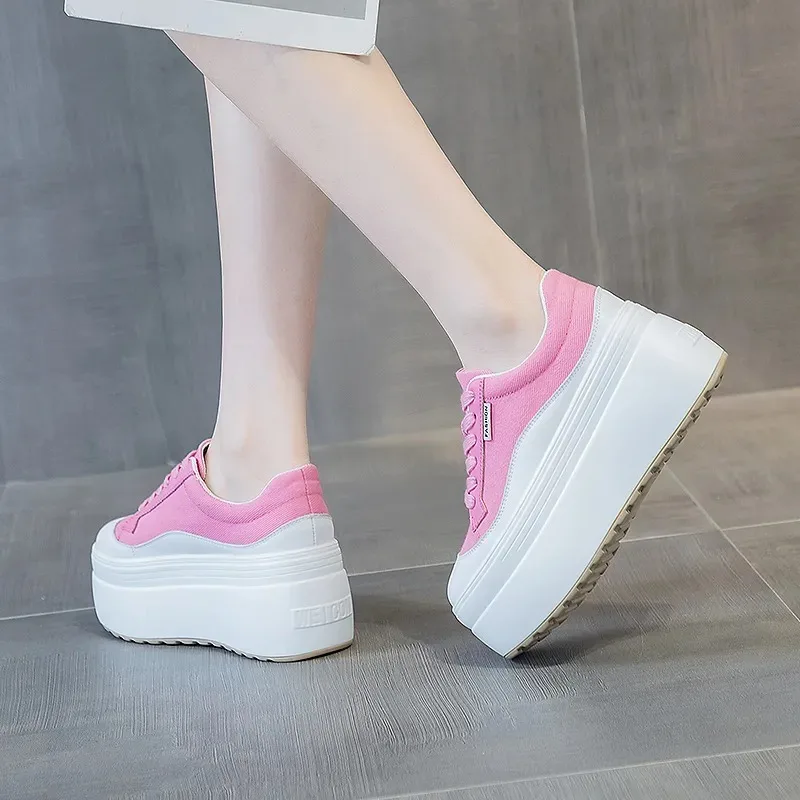 8cm baru kanvas kulit asli wan - Street Fashion Ladies ulasan dan harga