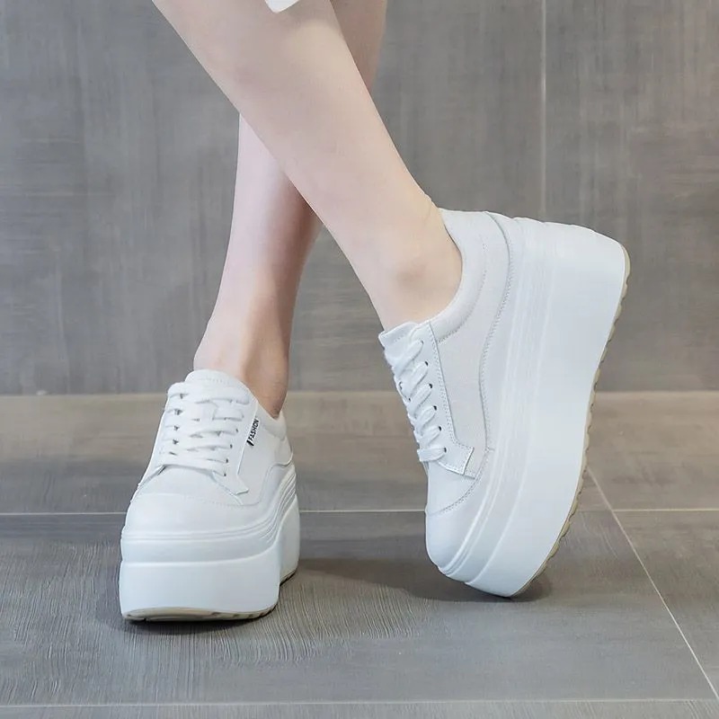 8cm baru kanvas kulit asli wan - Street Fashion Ladies ulasan dan harga