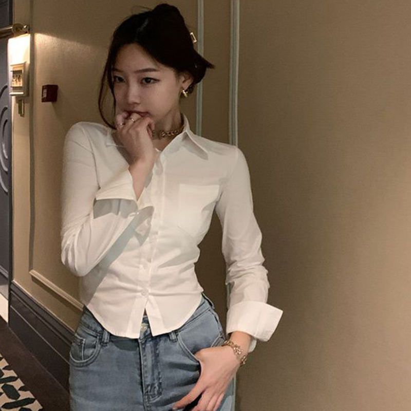 Gidyq atasan crop seksi wanita - Street Fashion In Korea ulasan dan harga