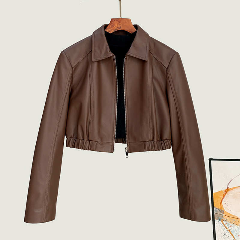 Jaket Kulit Asli 100% Model At - Street Fashion Fall 2025 ulasan dan harga
