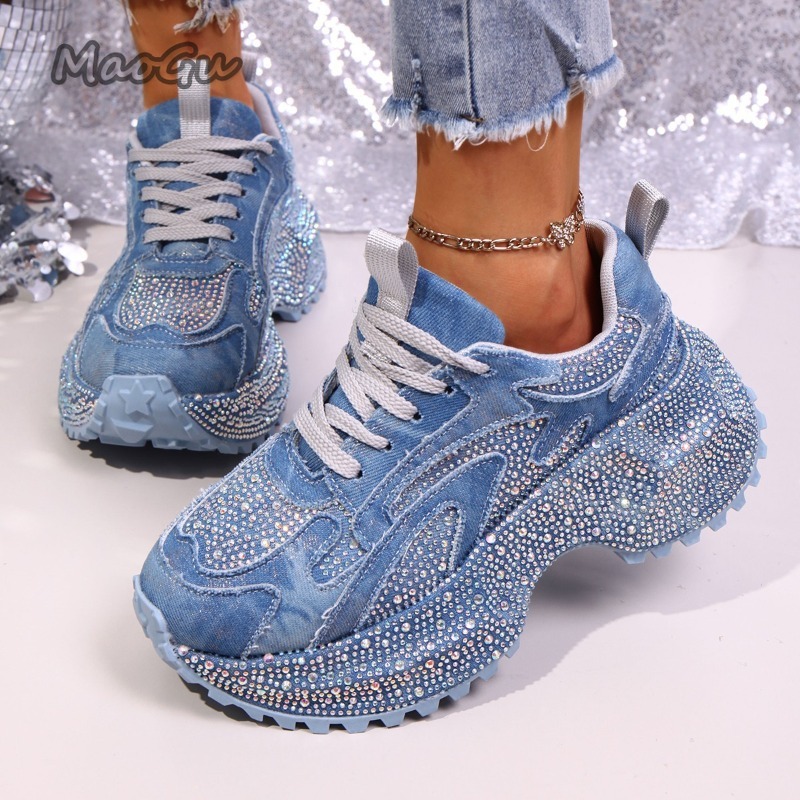 Sepatu Sneakers Wanita Bertabu - Street Fashion Ladies ulasan dan harga