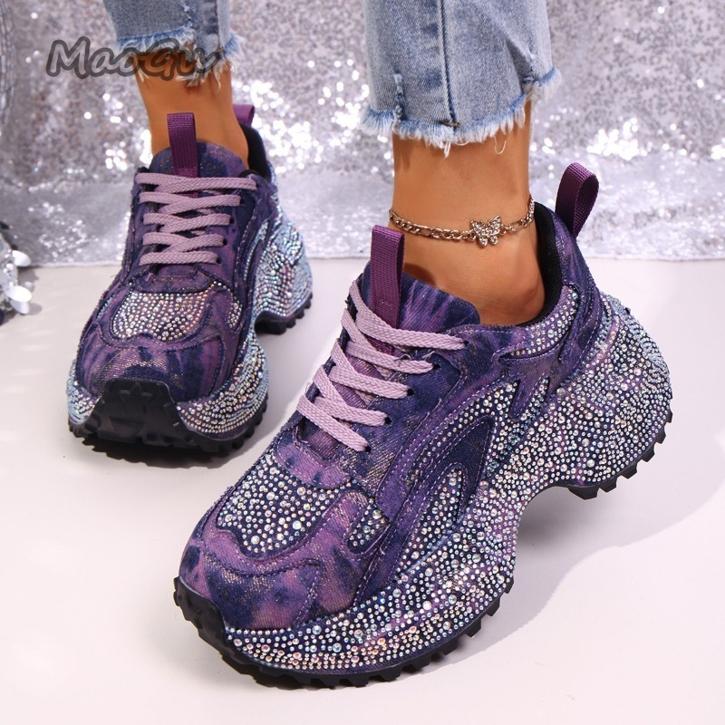 Sepatu Sneakers Wanita Bertabu - Street Fashion Ladies ulasan dan harga