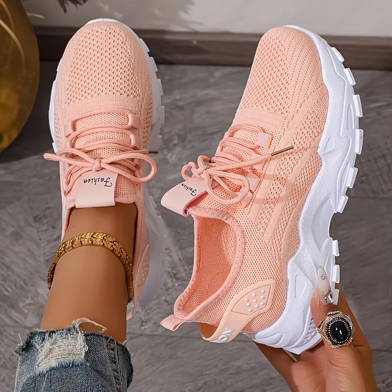 Sepatu Rajut Bernapas Fashion  - Street Fashion Ladies ulasan dan harga