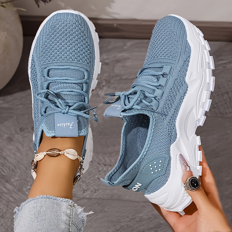 Sepatu Rajut Bernapas Fashion  - Street Fashion Ladies ulasan dan harga