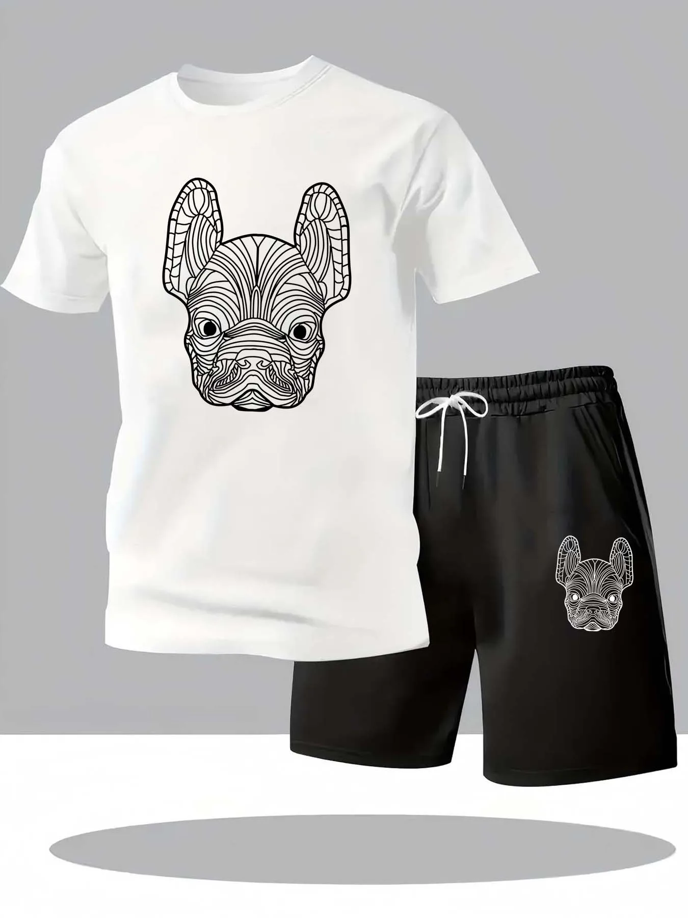 Setelan Kaos Lengan Pendek dan - Street Fashion Clothes ulasan dan harga