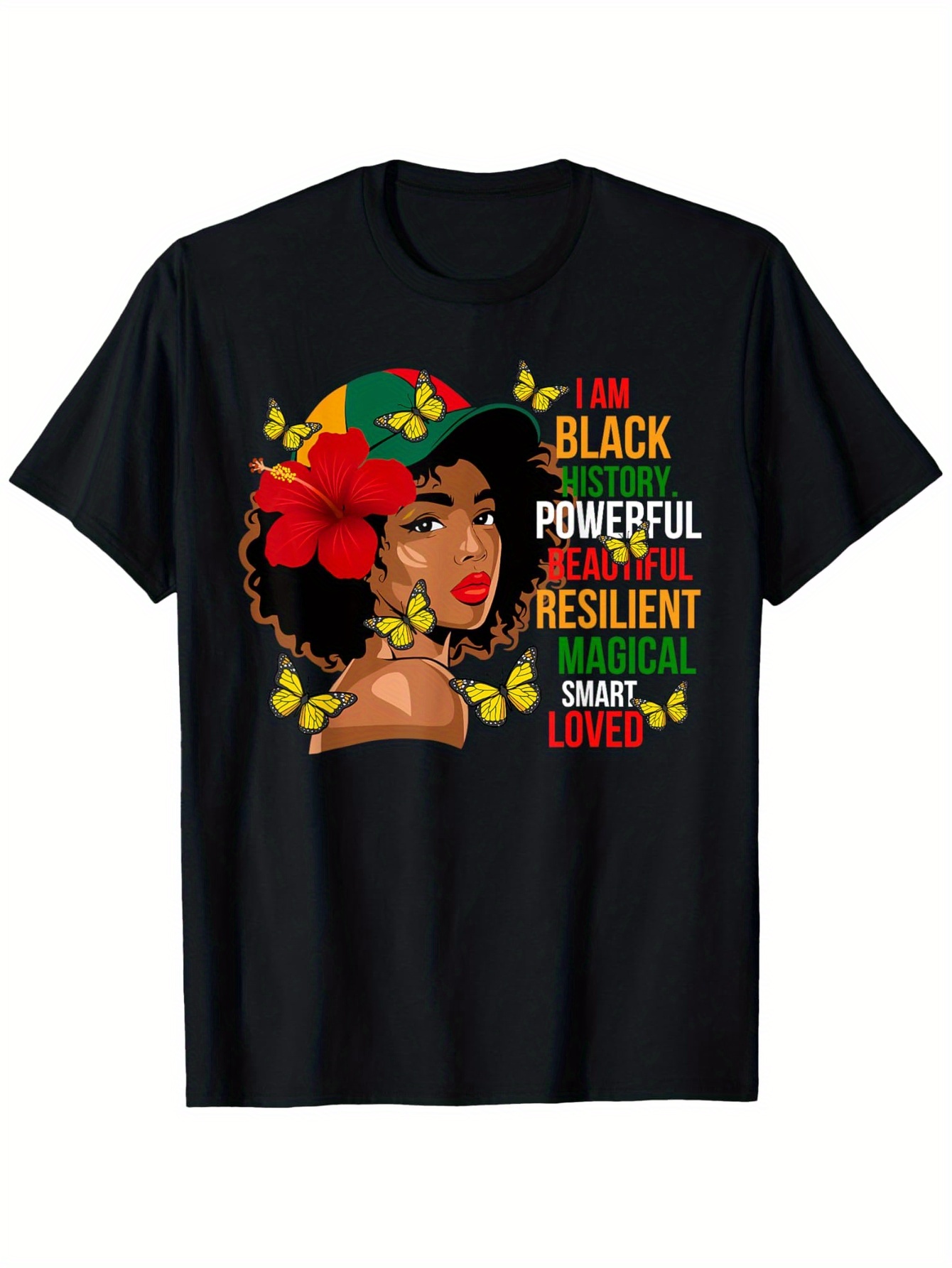 Kaos Wanita Black History Mont - Street Fashion Culture ulasan dan harga
