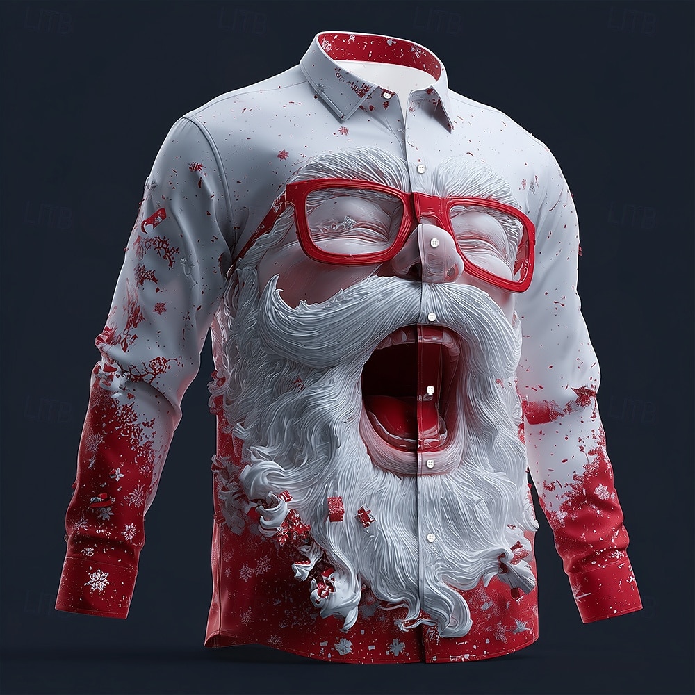 Kaos Lengan Panjang Pria 3D Gr - Street Fashion Fall 2025 ulasan dan harga