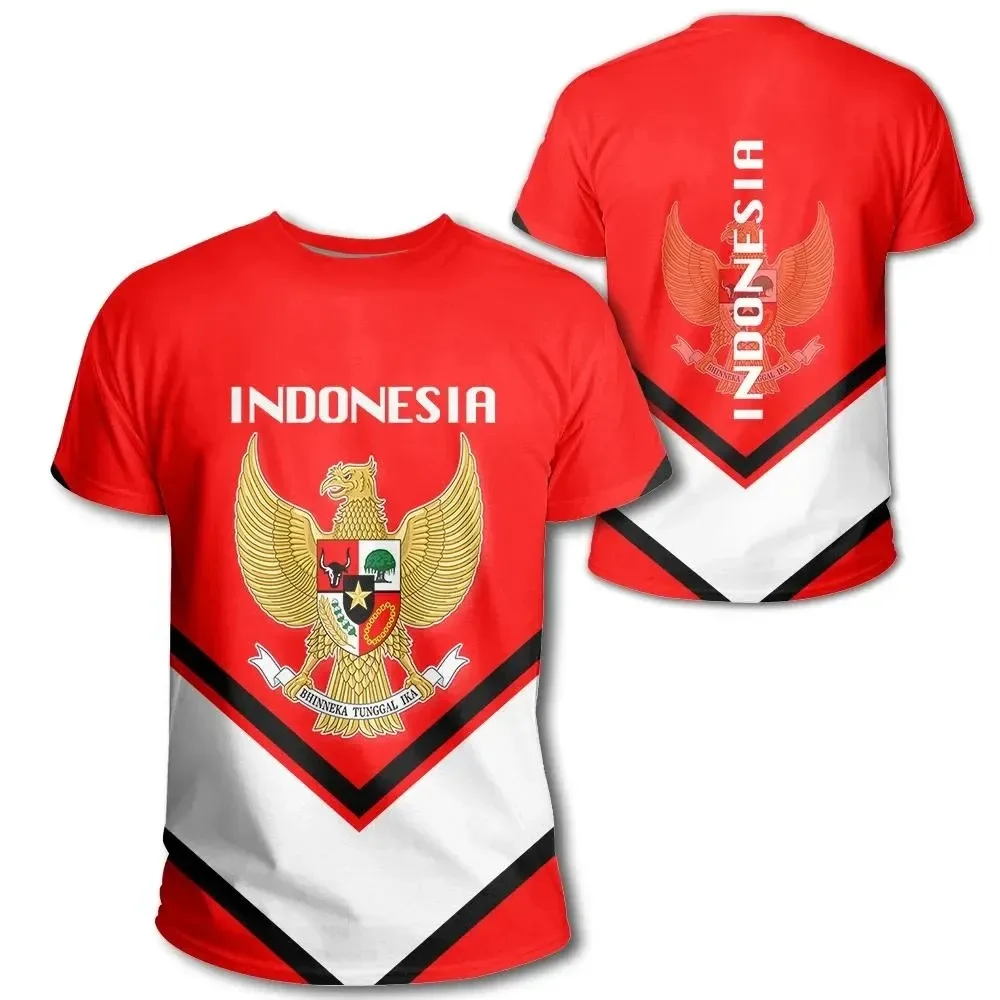Kaus motif Heraldic bendera In - Street Fashion Usa ulasan dan harga