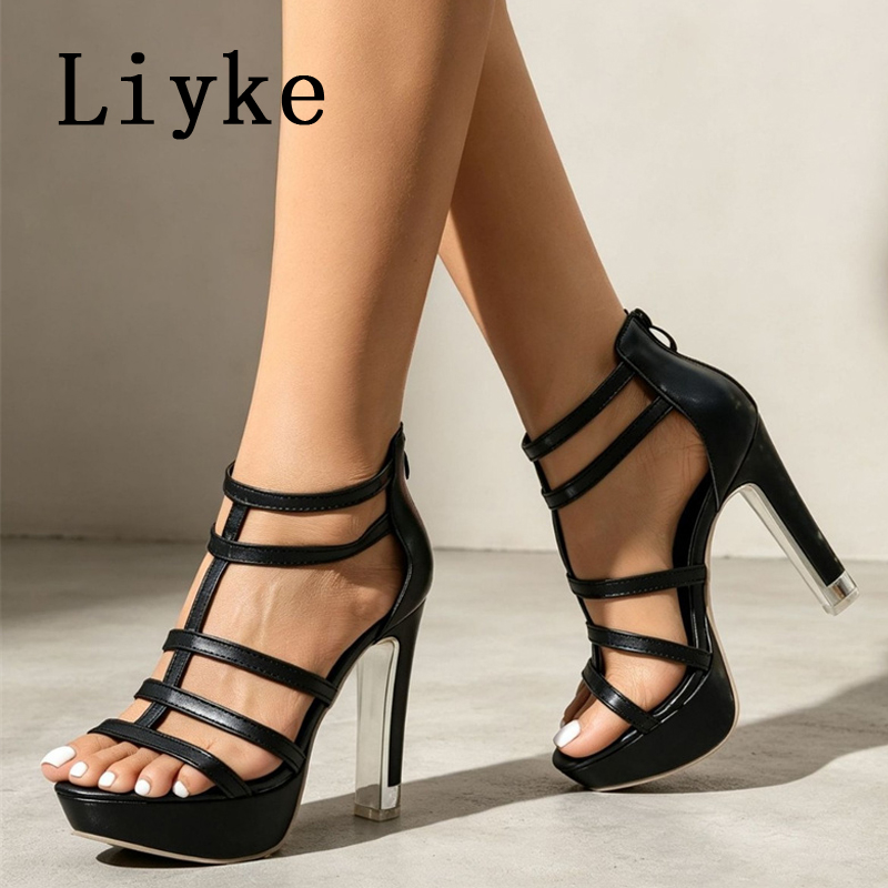 Liyke Sandal Platform Wanita M - Street Fashion Shoes ulasan dan harga