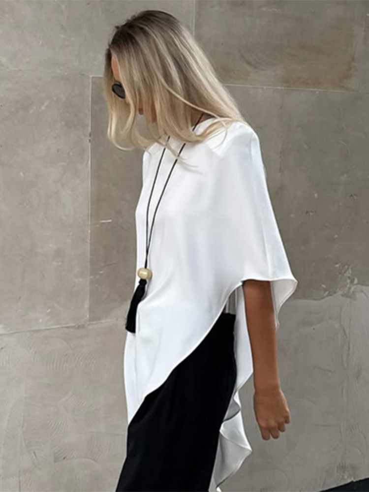 Trendix Atasan Pullover Asimet - Street Fashion Fall 2025 ulasan dan harga