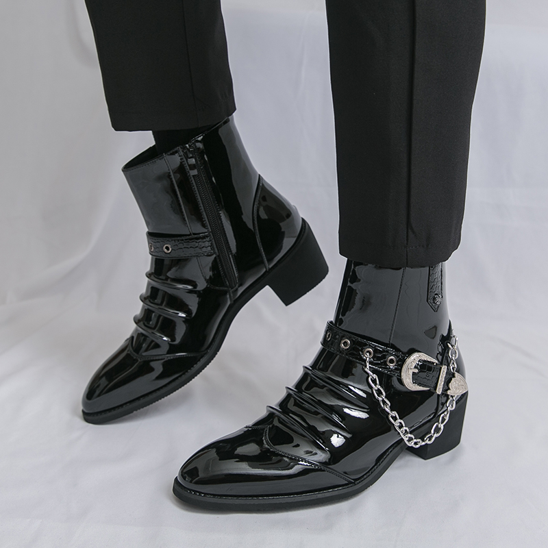 Sepatu Bot Kasual Pria High To - Street Fashion Brands ulasan dan harga