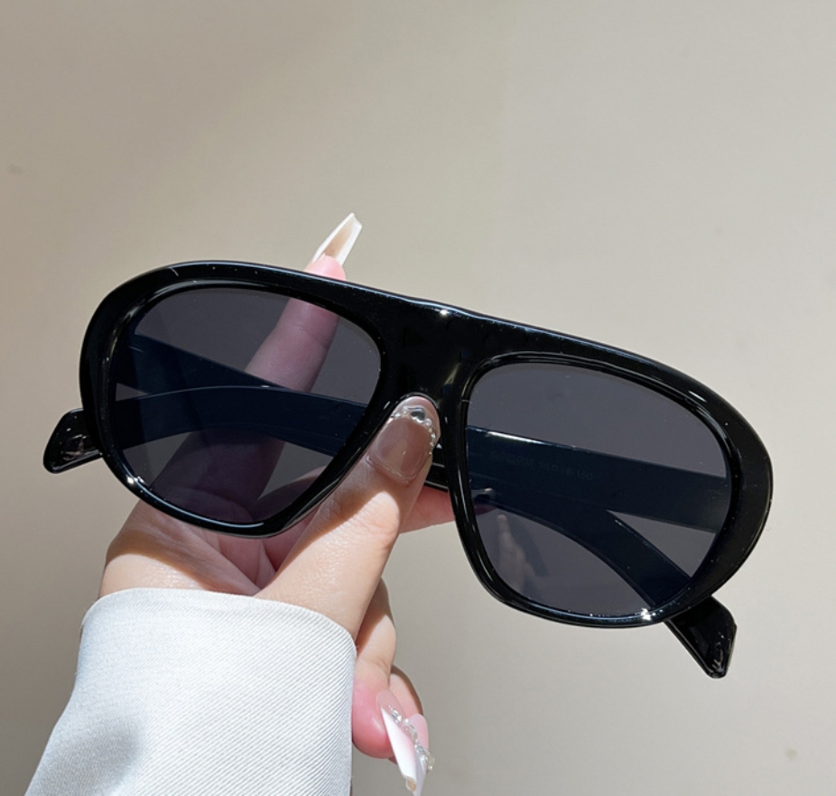 Kacamata Pilot Oversize Baru W - Street Fashion Brands ulasan dan harga