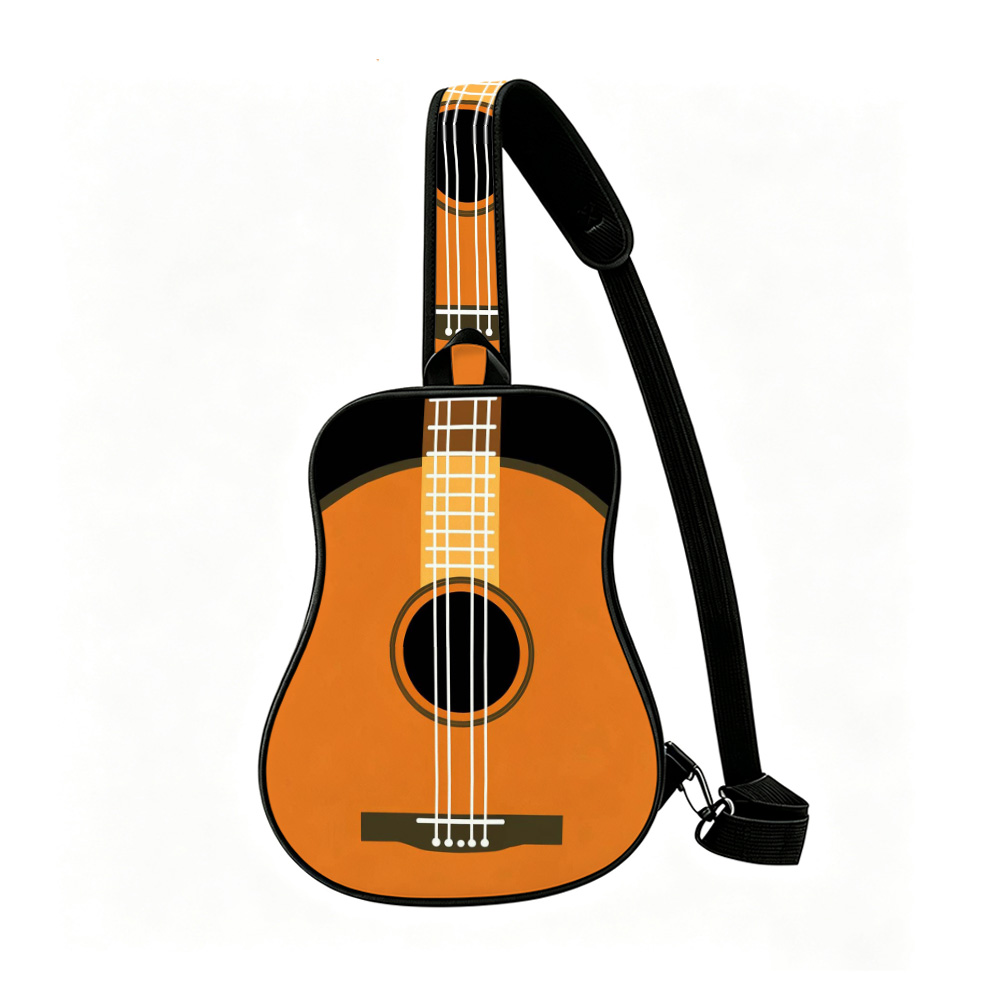 Tas Selempang Berbentuk Gitar  - Street Fashion Look ulasan dan harga