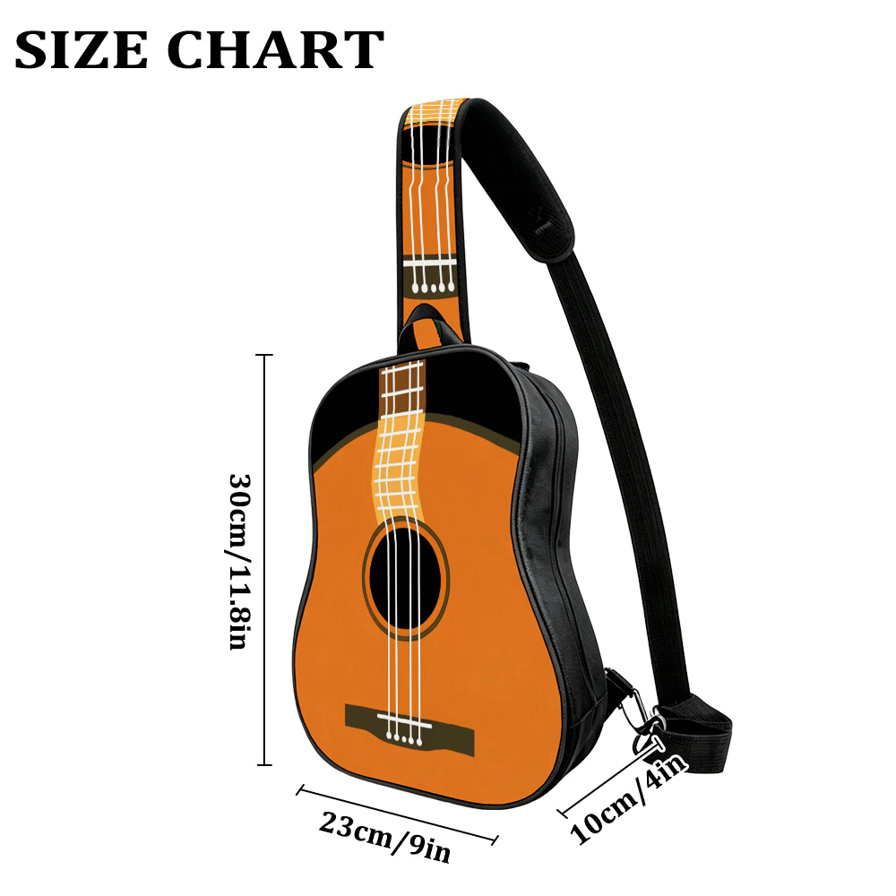 Tas Selempang Berbentuk Gitar  - Street Fashion Look ulasan dan harga